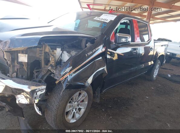 3GCUYDED3LG263175 2020 CHEVROLET SILVERADO Black Передня ліва чверть