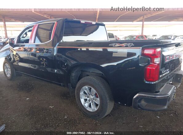 3GCUYDED3LG263175 2020 CHEVROLET SILVERADO Black Задня ліва чверть