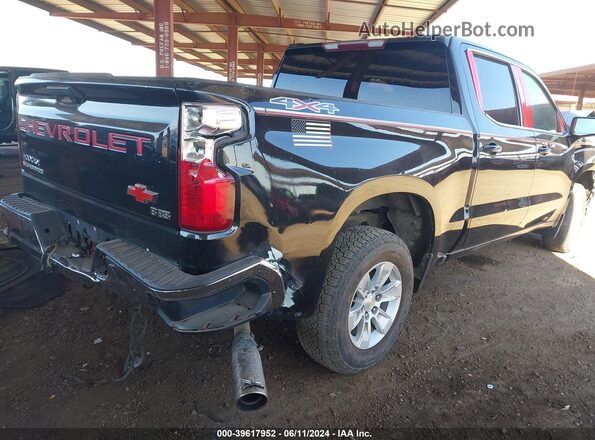 3GCUYDED3LG263175 2020 CHEVROLET SILVERADO Black Задня права чверть