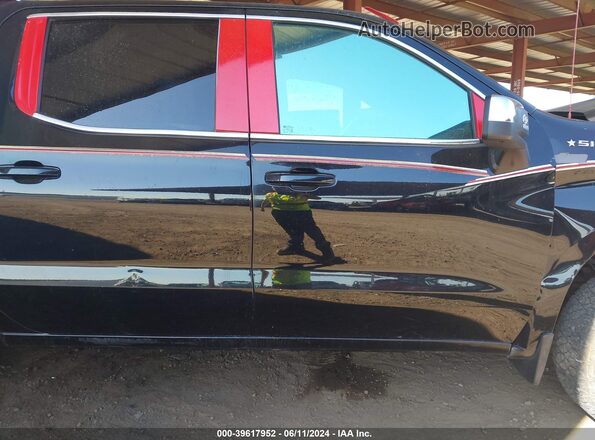3GCUYDED3LG263175 2020 CHEVROLET SILVERADO Black Вид задньої частини салону