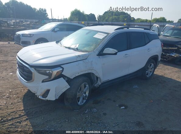 3GKALMEV0JL288781 2018 GMC TERRAIN White Przód lewy