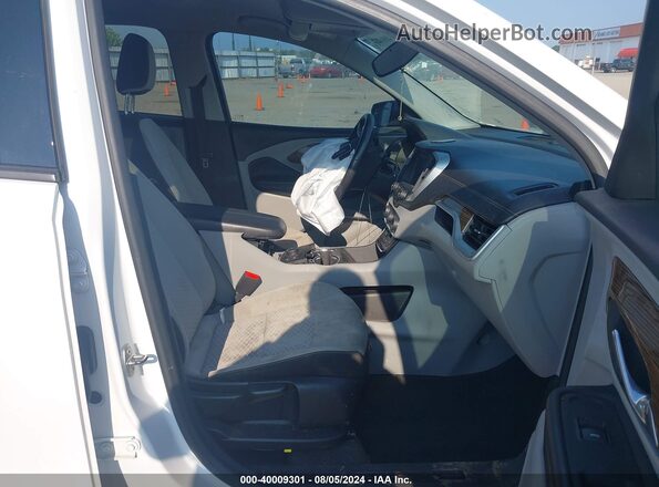 3GKALMEV0JL288781 2018 GMC TERRAIN White Widok wnętrza z przodu