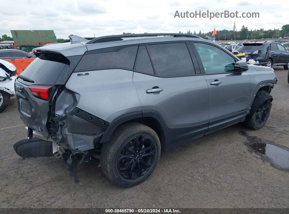 3GKALTEV4LL313159 2020 GMC TERRAIN Gray Trasero derecho