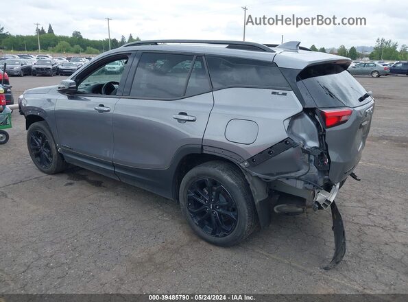 3GKALTEV4LL313159 2020 GMC TERRAIN Gray Trasero izquierdo
