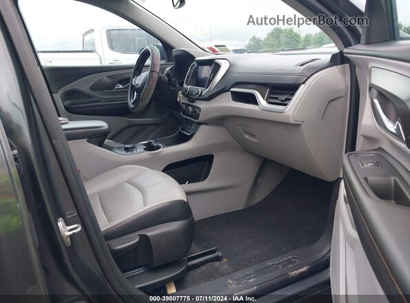 3GKALVEV1LL124609 2020 GMC TERRAIN Gray Widok wnętrza z przodu