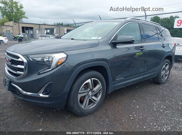 3GKALVEV1LL124609 2020 GMC TERRAIN Gray Przód lewy