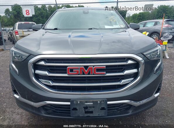 3GKALVEV1LL124609 2020 GMC TERRAIN Gray Widok z przodu