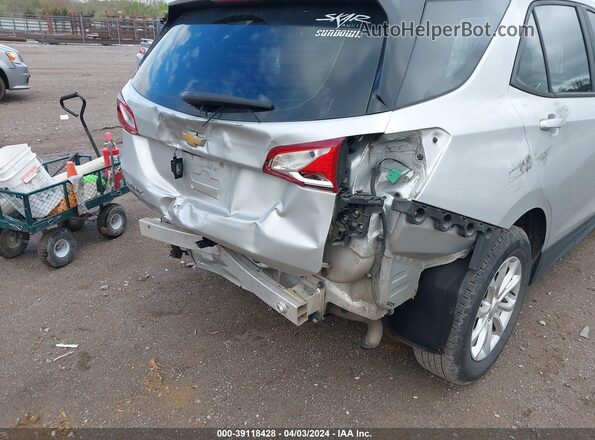 3GNAXHEV6LS582144 2020 CHEVROLET EQUINOX Silver Սարքավորումների վահանակի տեսք