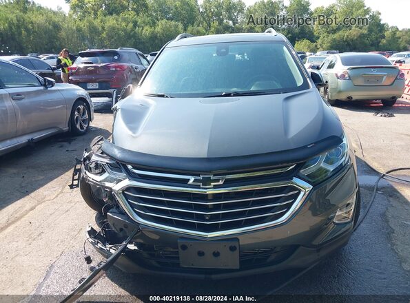 3GNAXYEX4LS637627 2020 CHEVROLET EQUINOX Gray Instrument cluster view
