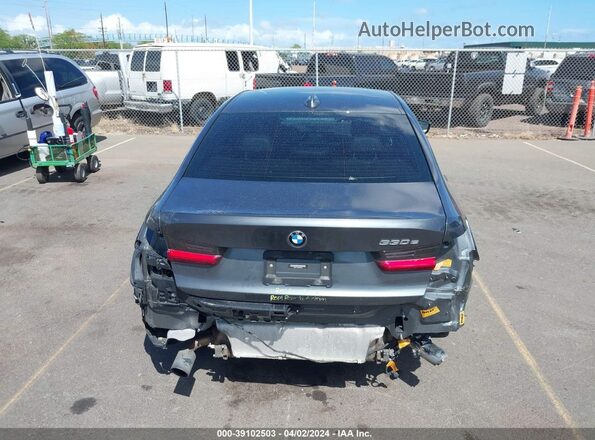 3MW5P7J03M8B58527 2021 BMW 3 SERIES Gray 