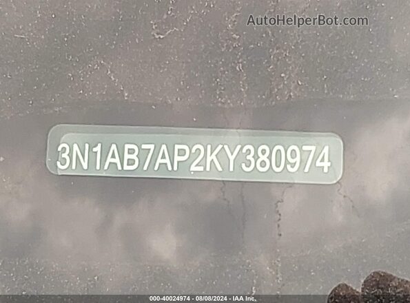 3N1AB7AP2KY380974 2019 NISSAN SENTRA Blue 