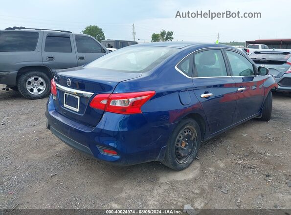 3N1AB7AP2KY380974 2019 NISSAN SENTRA Blue 
