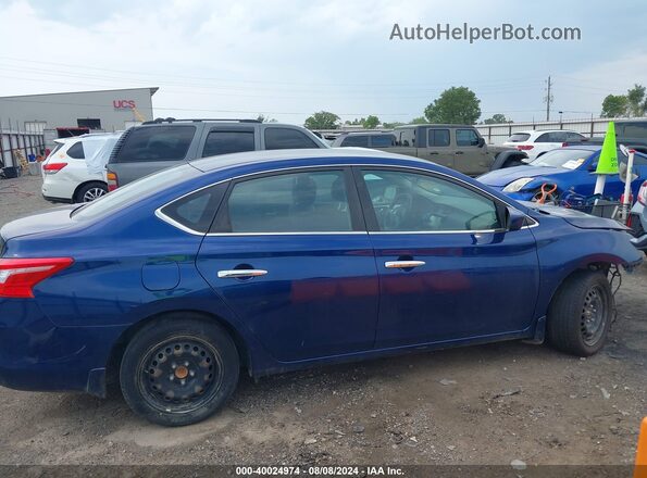 3N1AB7AP2KY380974 2019 NISSAN SENTRA Blue 