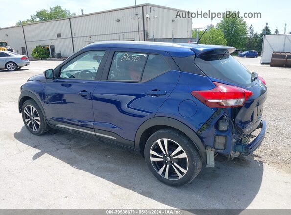 3N1CP5CU5KL562019 2019 NISSAN KICKS Blue Tył lewy