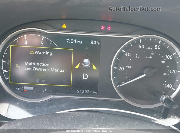 3N1CP5CU5KL562019 2019 NISSAN KICKS Blue Widok tylnych siedzeń