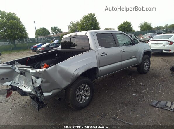 3TMCZ5AN2JM126238 2018 TOYOTA TACOMA Silver Հետևի աջ
