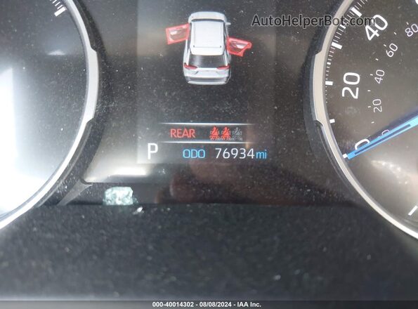 4T3LWRFV0MU047937 2021 TOYOTA LE Красный Вид задних сидений
