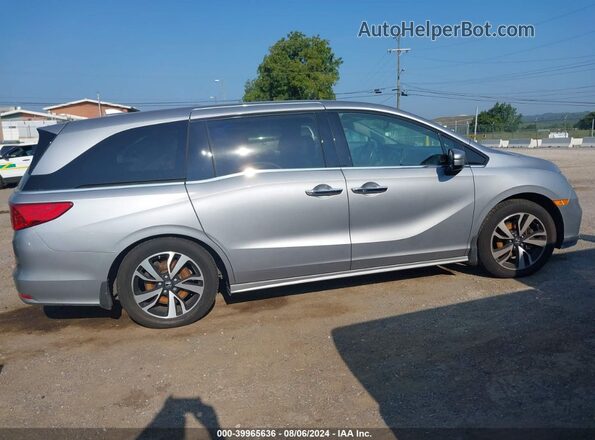 5FNRL6H97LB059945 2020 HONDA ODYSSEY Silver Widok wnętrza z tyłu