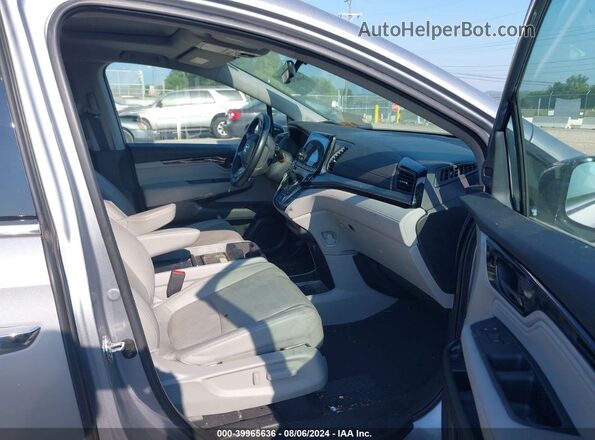 5FNRL6H97LB059945 2020 HONDA ODYSSEY Silver Widok wnętrza z przodu