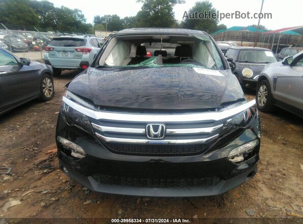 5FNYF5H59JB011645 2018 HONDA PILOT Black Առջևի վահանակի տեսք