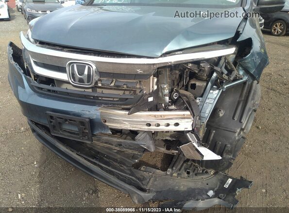 5FNYF6H14KB090906 2019 HONDA PILOT Light Blue Widok z przodu