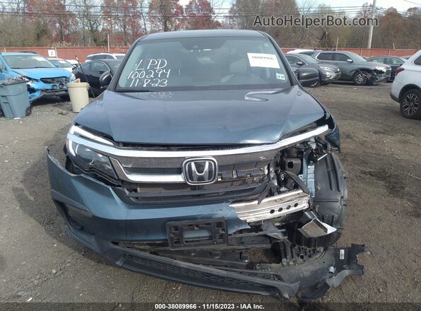 5FNYF6H14KB090906 2019 HONDA PILOT Light Blue Widok zestawu wskaźników