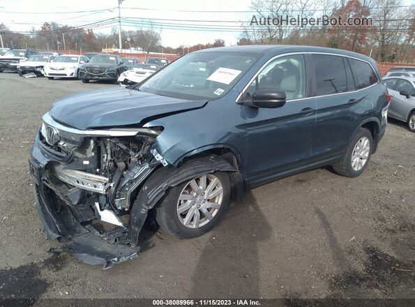 5FNYF6H14KB090906 2019 HONDA PILOT Light Blue Przód lewy