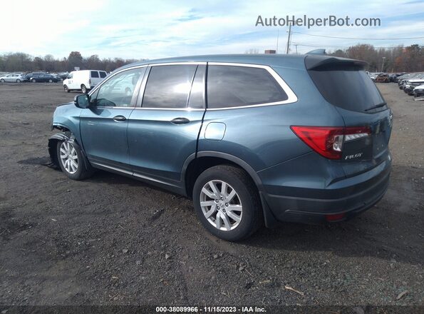 5FNYF6H14KB090906 2019 HONDA PILOT Light Blue Tył lewy