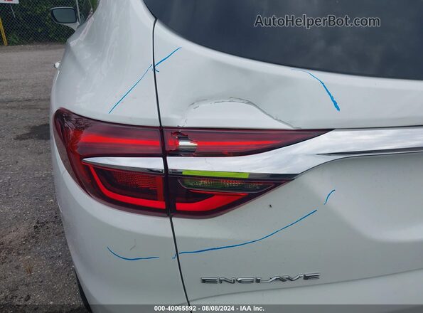 5GAERBKW5MJ259870 2021 BUICK ENCLAVE White 360 interior view