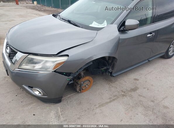 5N1AR2MM5GC611942 2016 NISSAN PATHFINDER Gray Front view