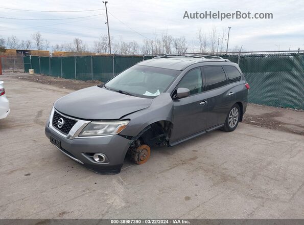 5N1AR2MM5GC611942 2016 NISSAN PATHFINDER Gray Front left