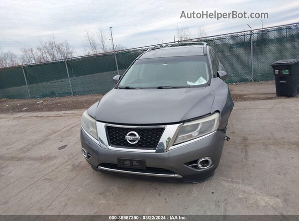 5N1AR2MM5GC611942 2016 NISSAN PATHFINDER Gray Rear interior view