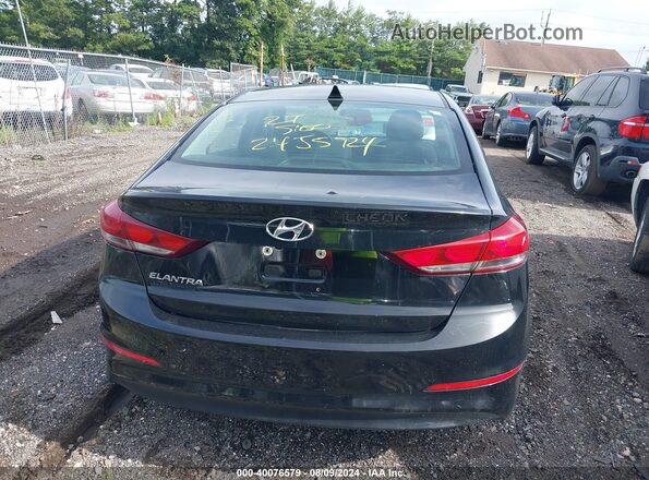 5NPD84LF5JH281217 2018 HYUNDAI ELANTRA Black 