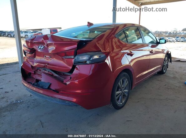 5NPD84LF6HH048568 2017 HYUNDAI ELANTRA Red Trasero derecho