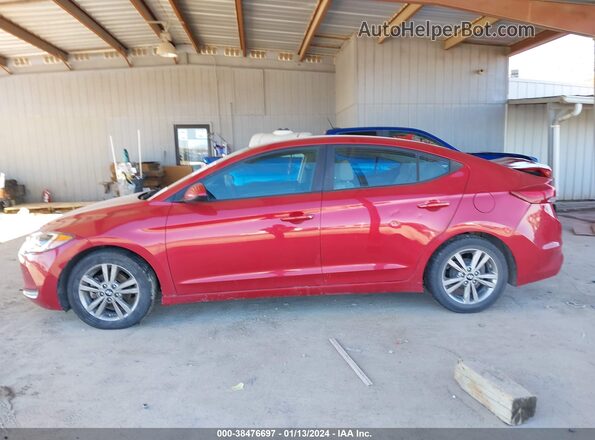 5NPD84LF6HH048568 2017 HYUNDAI ELANTRA Red Vista interior de 360 grados