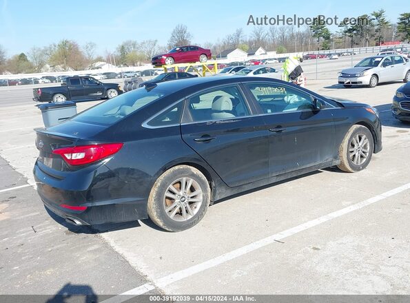 5NPE24AF7HH520527 2017 HYUNDAI SONATA Black Rear right