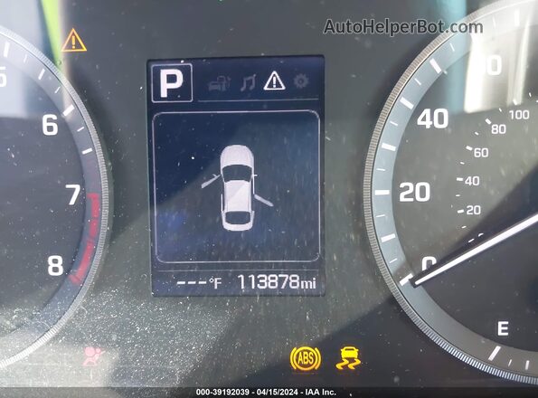 5NPE24AF7HH520527 2017 HYUNDAI SONATA Black Rear interior view