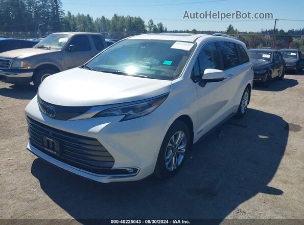 5TDESKFCXMS027643 2021 TOYOTA SIENNA White Передня ліва чверть