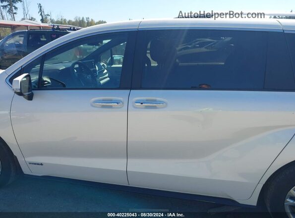 5TDESKFCXMS027643 2021 TOYOTA SIENNA White Панорамний вид салону 360°