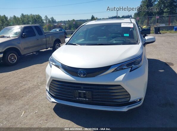 5TDESKFCXMS027643 2021 TOYOTA SIENNA White Вид щитка приладів