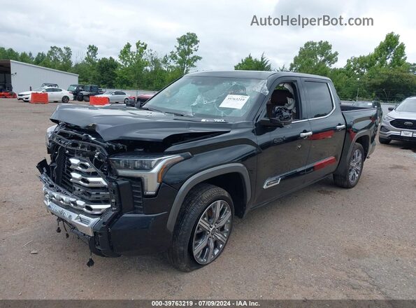 5TFMC5DB2RX051652 2024 TOYOTA TUNDRA HYBRID Черный Передняя левая четверть