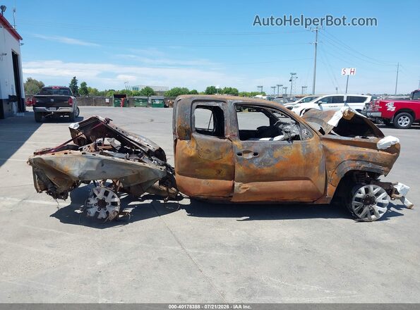 5TFSZ5AN3JX133835 2018 TOYOTA TACOMA Коричневый Вид щитка приборов