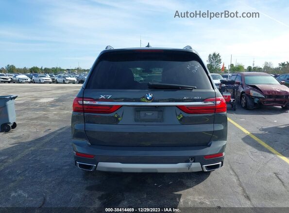 5UXCW2C02M9F47504 2021 BMW X7 Gray 