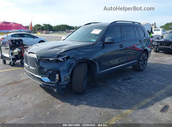 5UXCW2C02M9F47504 2021 BMW X7 Gray 