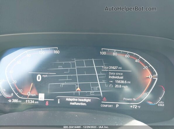 5UXCW2C02M9F47504 2021 BMW X7 Gray 