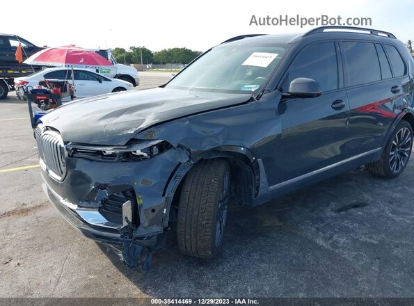 5UXCW2C02M9F47504 2021 BMW X7 Gray 