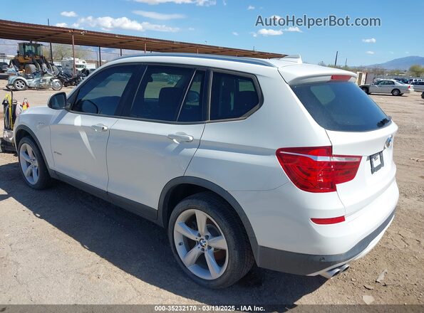 5UXWZ7C37H0X42033 2017 BMW X3 White Задня ліва чверть
