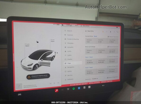 5YJ3E1EB1NF360367 2022 TESLA MODEL 3 White 