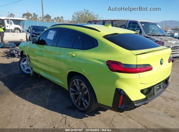 5YM23EC05P9T15821 2023 BMW X4 Green Trasero izquierdo