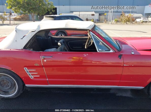 6F08T223652       1970 FORD MUSTANG Red Widok wnętrza z tyłu